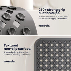 Homerella détail des ventouses dessous pour adhérence sûre sur surface humide
