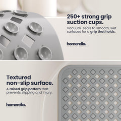 Homerella gros plan de la texture supérieure offrant une meilleure adhérence