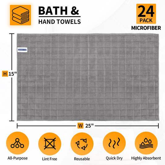 HOMERHYME gros plan texture microfibre pour absorption rapide