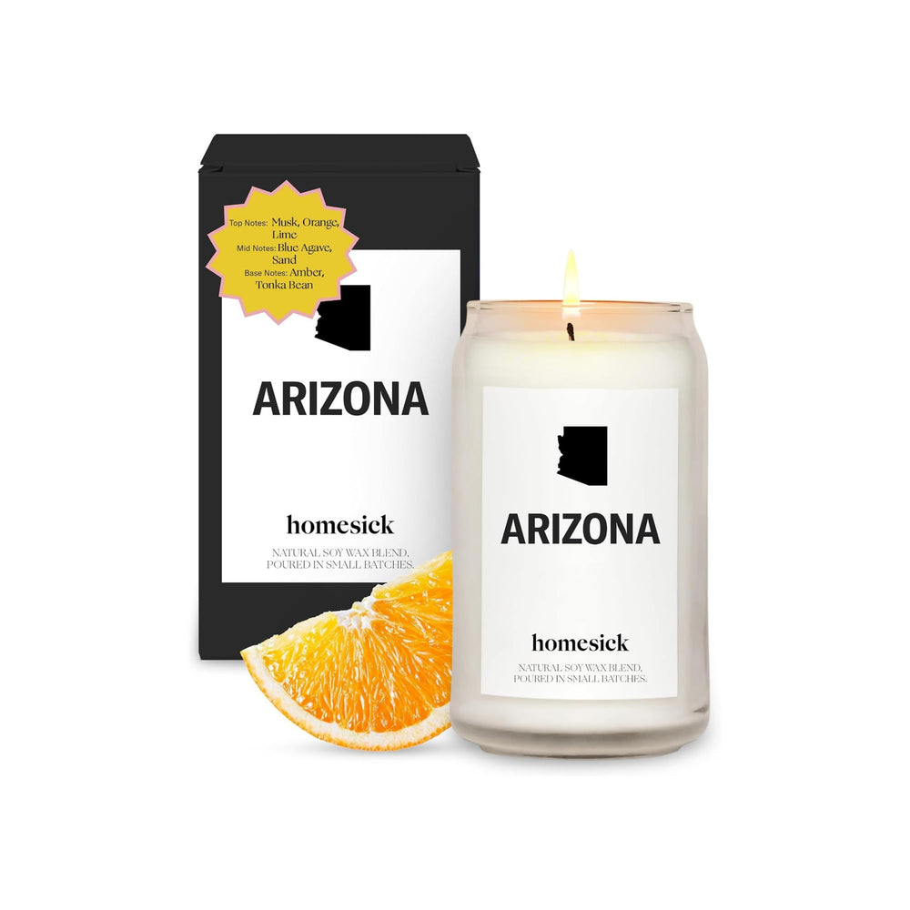 Homesick jarre Arizona face présentant design et contenance visible