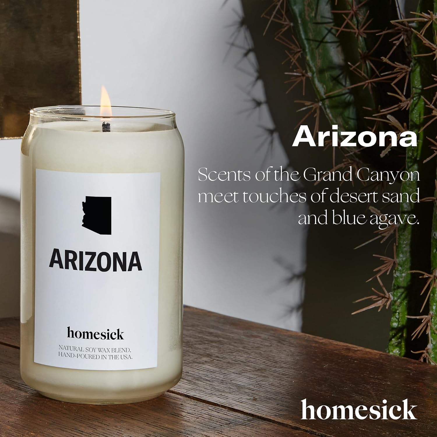 Homesick détail mèche coton biologique garantissant combustion propre