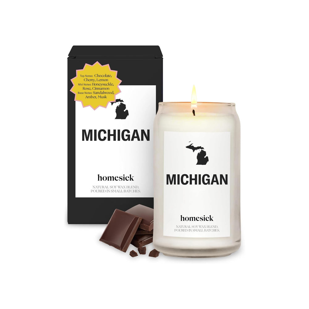Homesick pot avant du pot montrant design épuré et label évocateur