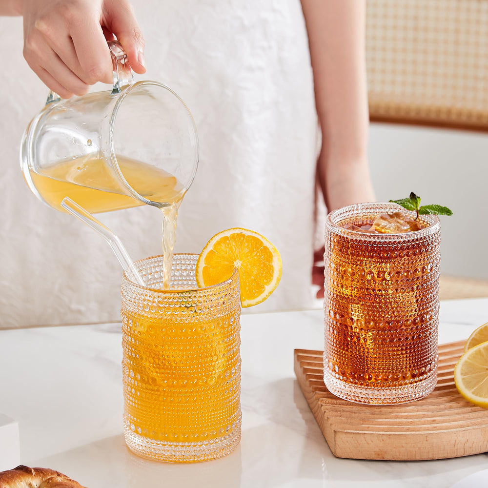 HomeVogue six verres ensemble sur table pour service convivial