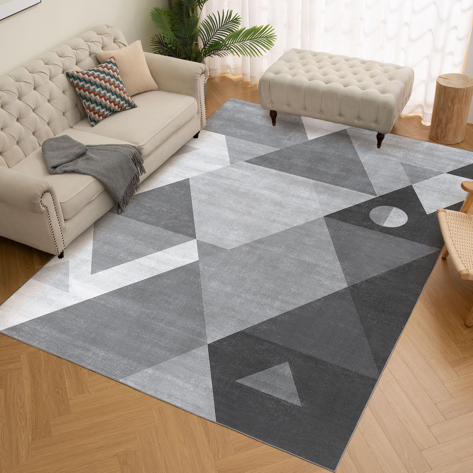 HOMFINE tapis pliable prêt pour lavage, entretien simple et pratique