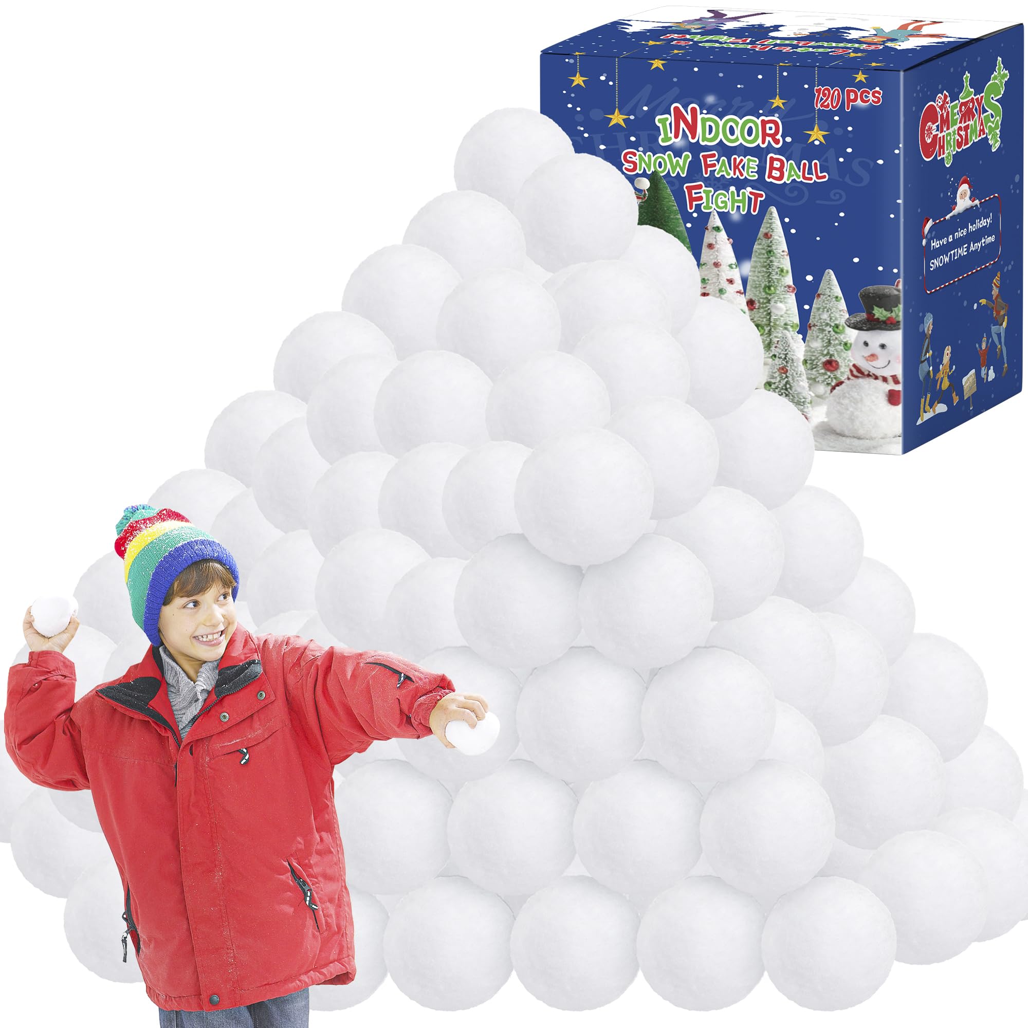 Homiar boîte ouverte montrant 120 boules, stock abondant pour jeux