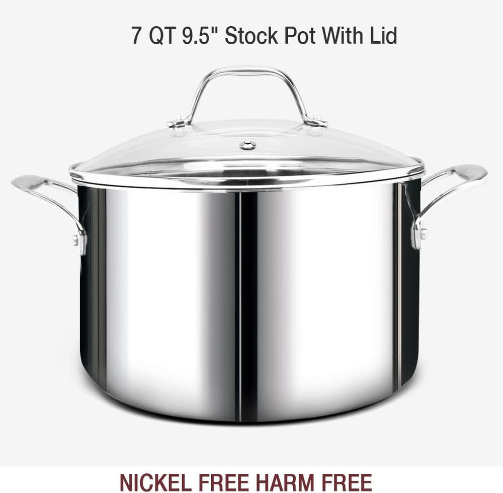 HOMICHEF insert vapeur en place sur la cocotte pour cuisson saine