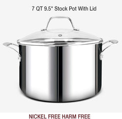 HOMICHEF insert vapeur en place sur la cocotte pour cuisson saine
