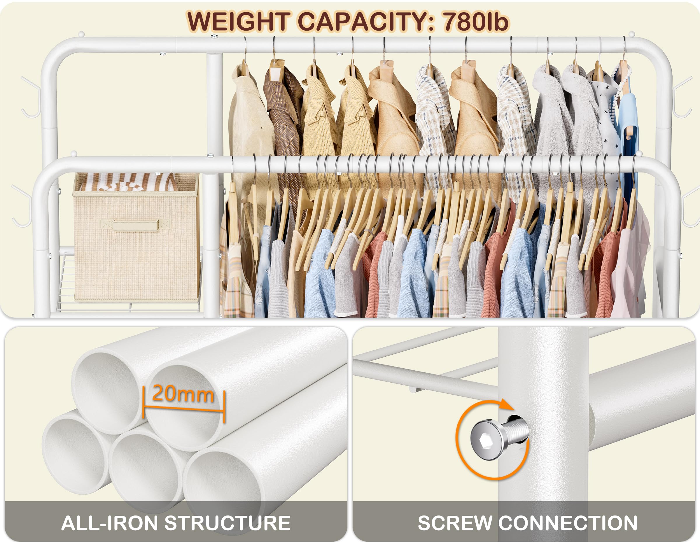 HOMIDEC components et outils fournis, assemblage simple et rapide