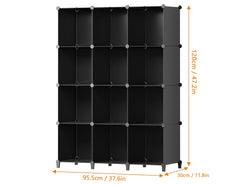 HOMIDEC panneau polyéthylène noir, surface résistante et facile à nettoyer