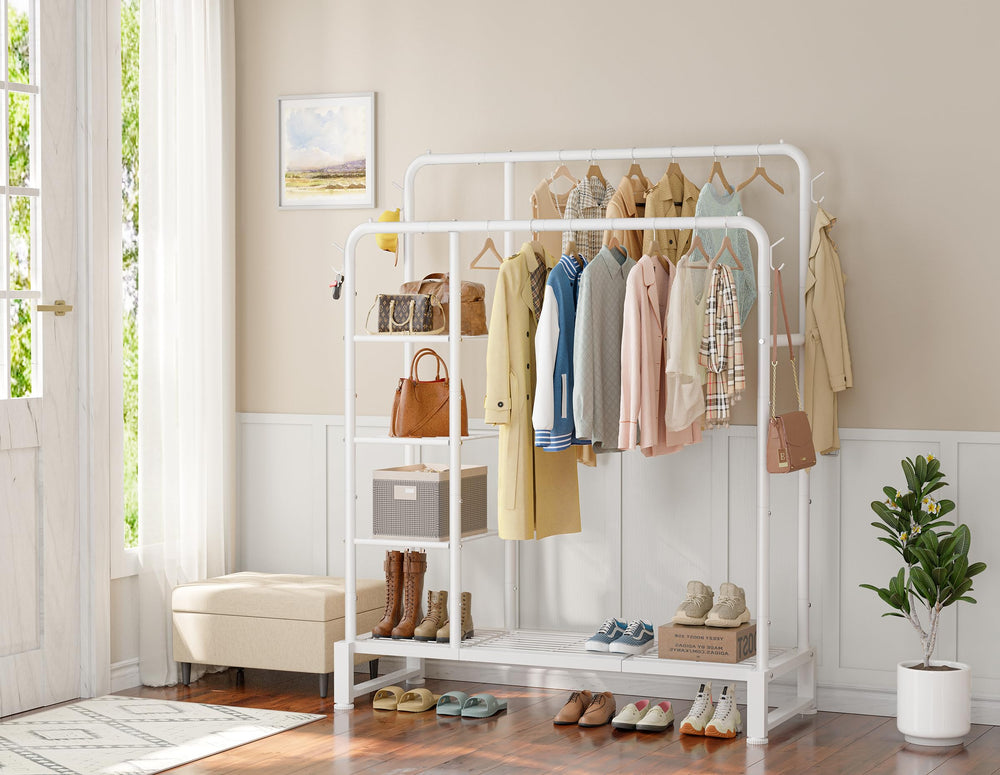 HOMIDEC porté-vêtements dans dressing, rend la pièce organisée