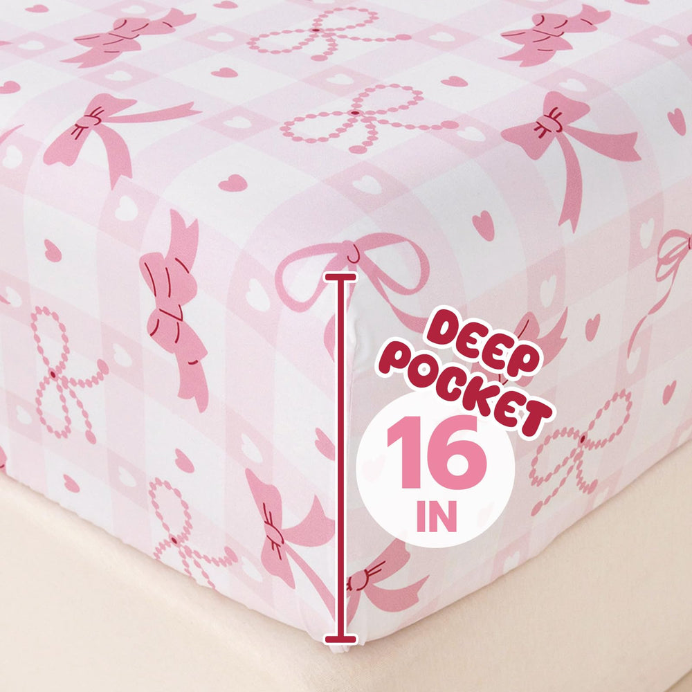 Homilay gros plan sur la microfibre et motif rose, montre douceur et tenue des couleurs