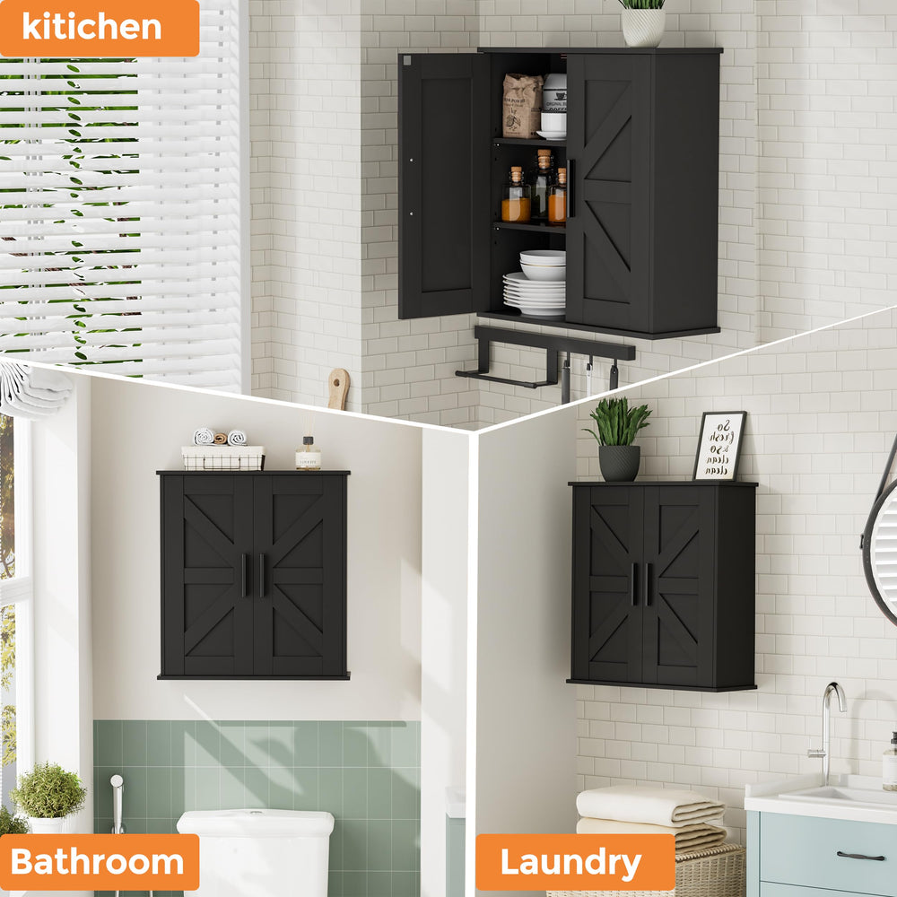 Homleke armoire intégrée dans salle de bain pour gain d'espace et esthétique