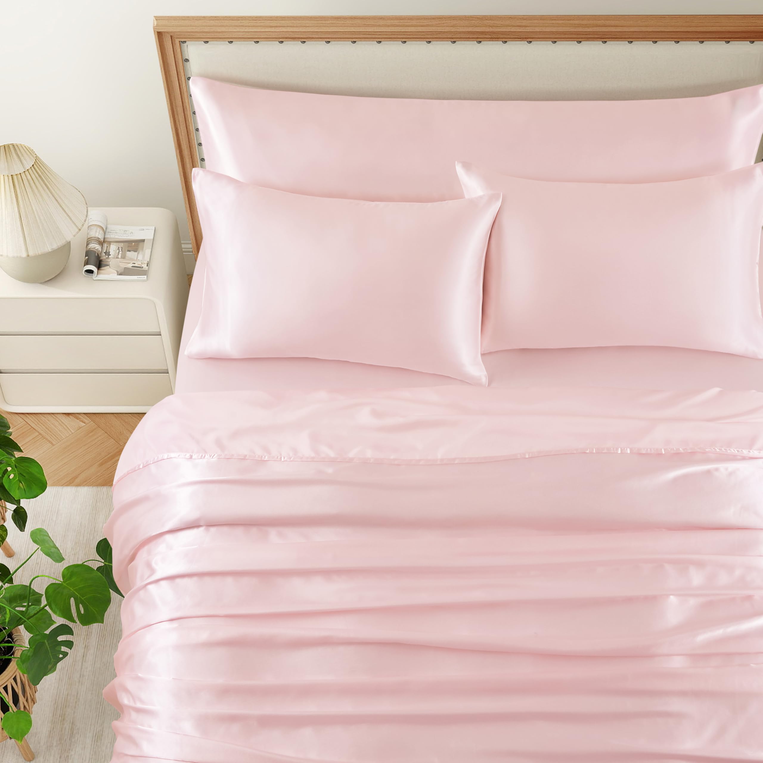 HommxJF drap-housse poches profondes, maintien sécurisé pour matelas épais