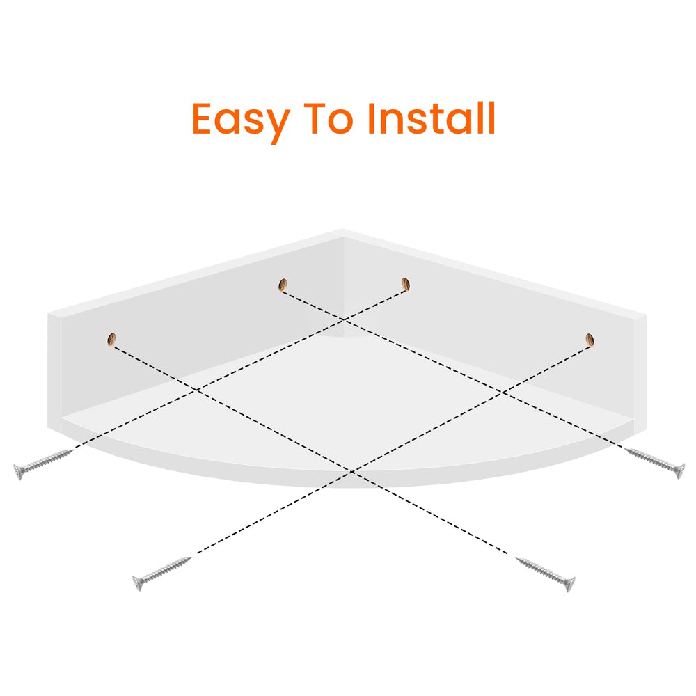 Homode accessoires de montage inclus pour installation facile