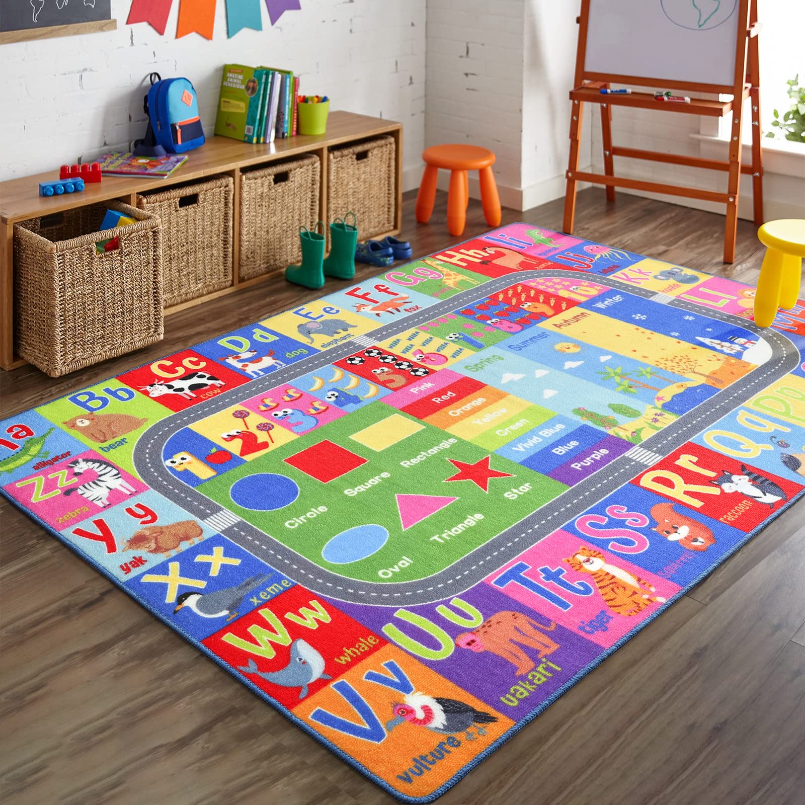 HOMORE packaging avant du tapis éducatif protection et transport sécurisé