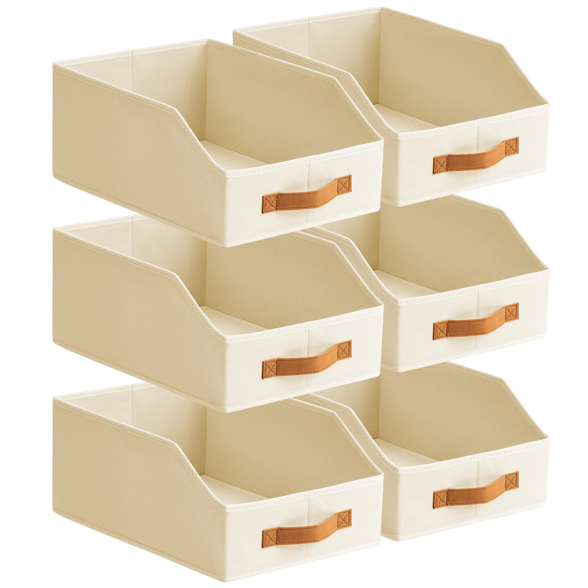 Homsorout vue avant du bac beige pour accès rapide