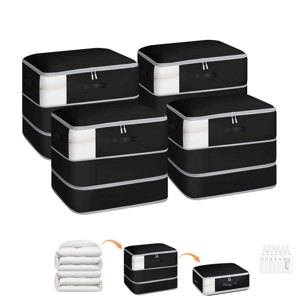Homsorout face avant du sac montrant le design et la capacité pratique