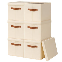 Homsorout vue de face du bac beige, rangement soigné et élégant