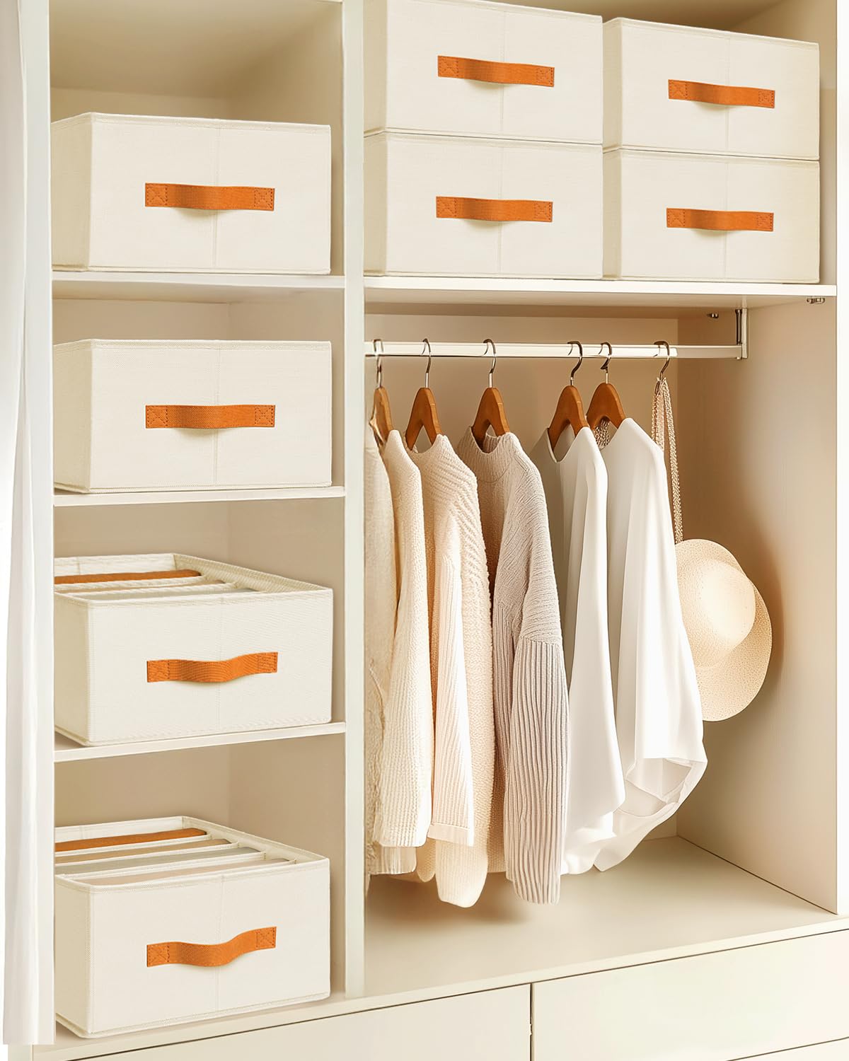 Homsorout lifestyle commode chambre démontrant rangement soigné et gain de temps