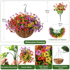 Homsunny fleurs marguerite gros plan affichant texture réaliste et couleur vive