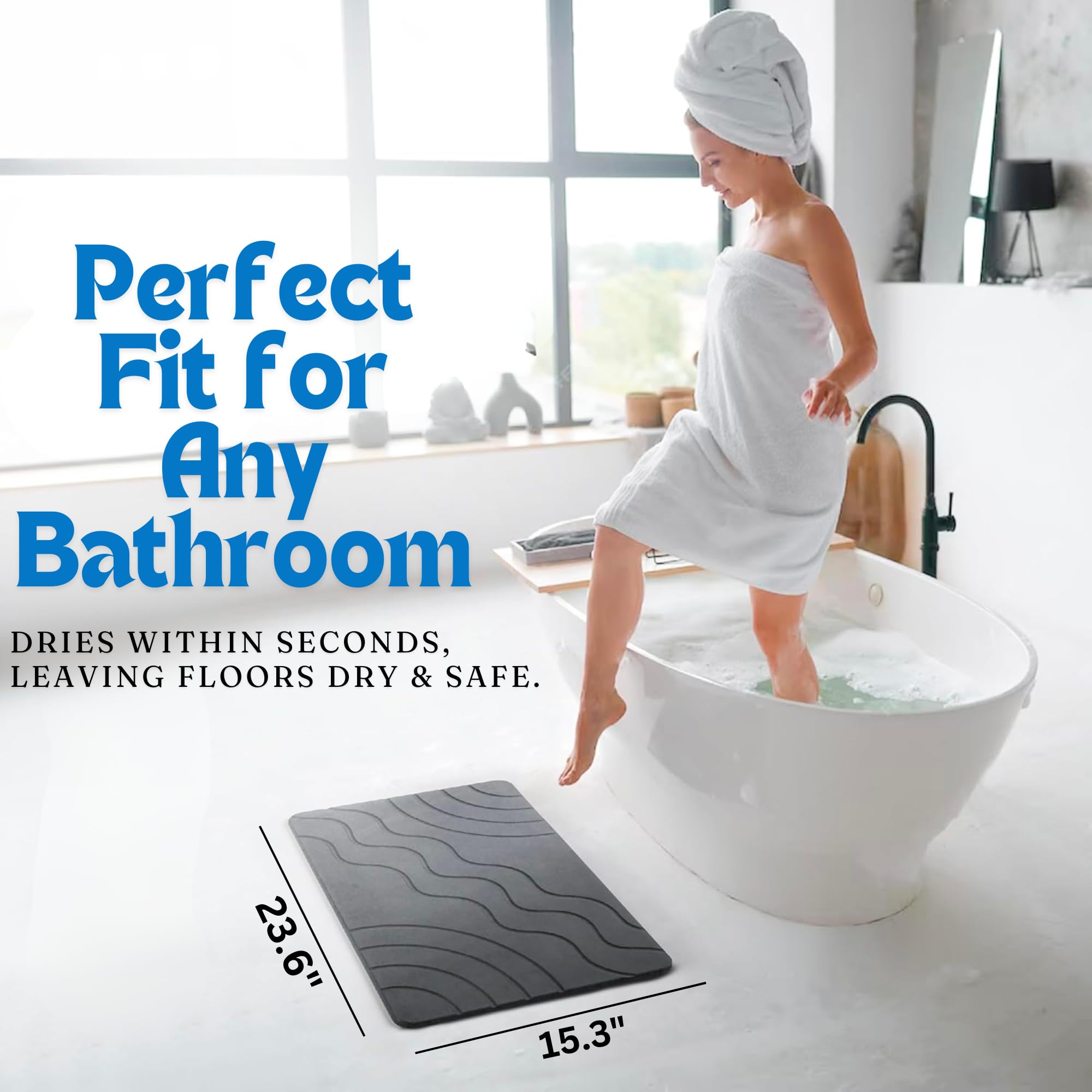 HOMY BLISS comparaison de taille avec une chaussure, dimensions pratiques
