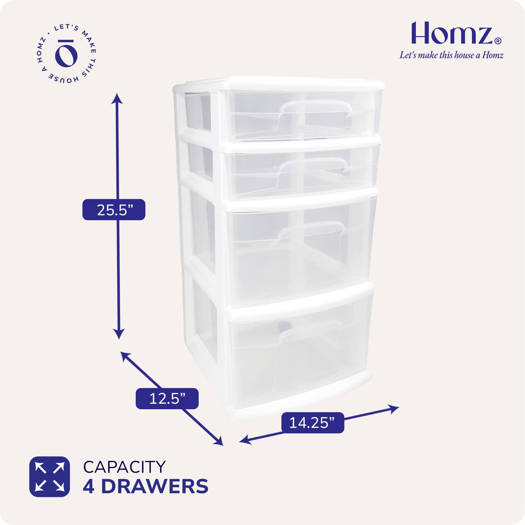 HOMZ roulettes amovibles montrant mobilité et fixation simple