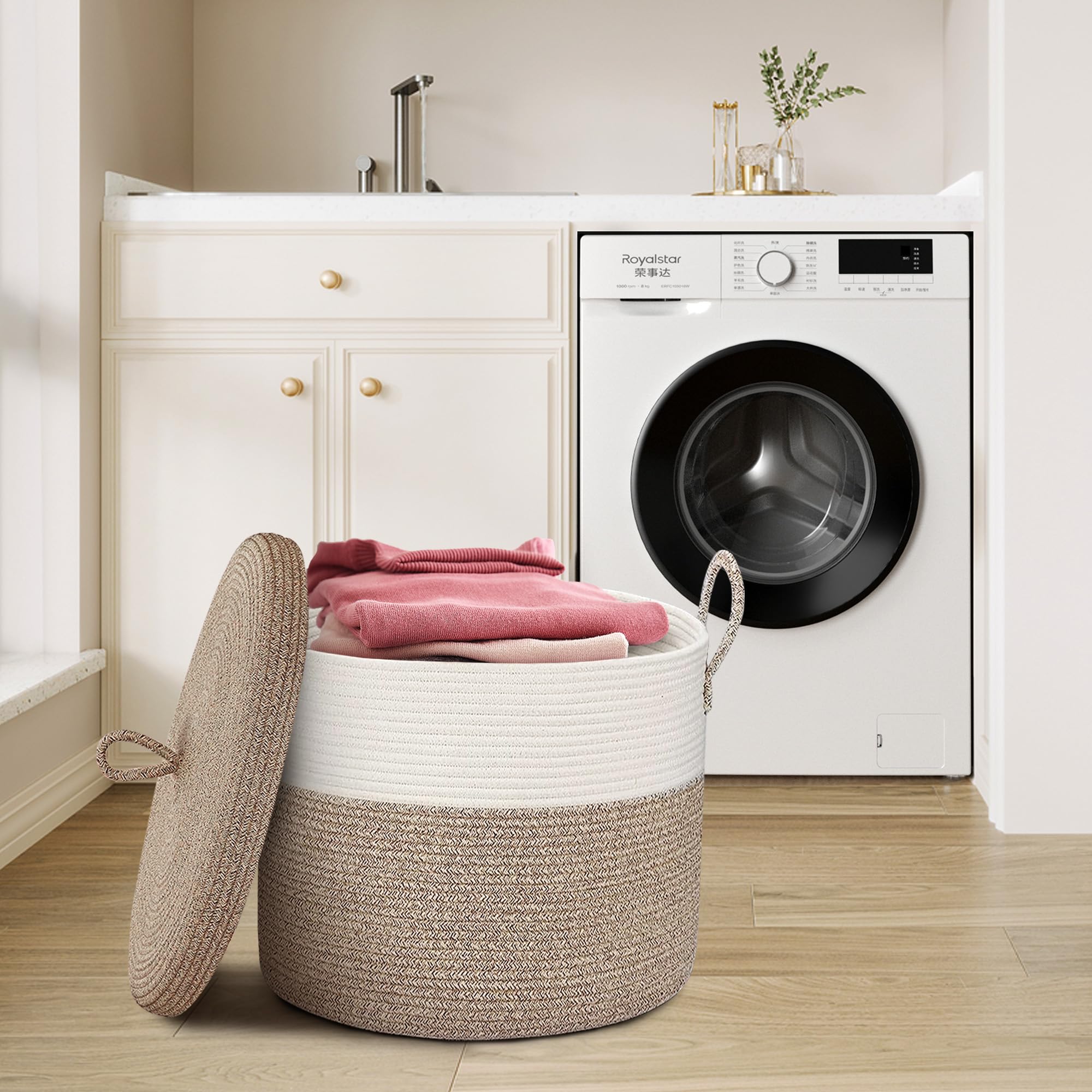 HONCESTA panier dans chambre d'enfants rendant espace ordonné