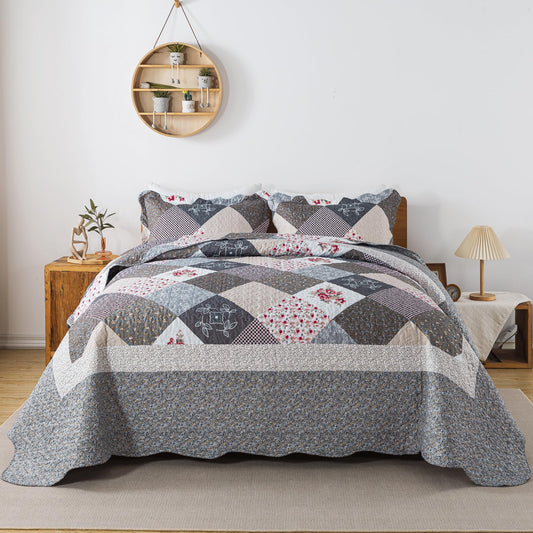 HoneiLife couette face entière montrant un tombé généreux et couverture complète