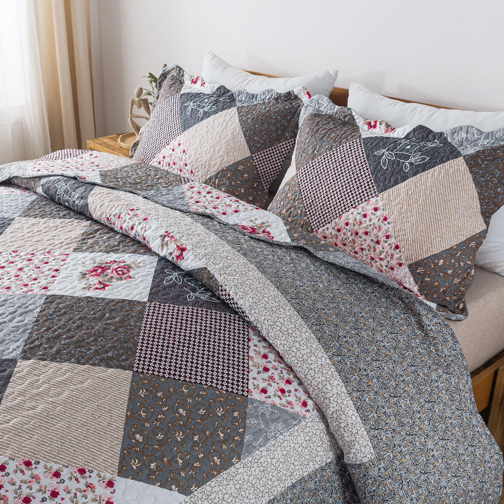 HoneiLife couette réversible montrant les deux faces et options de style