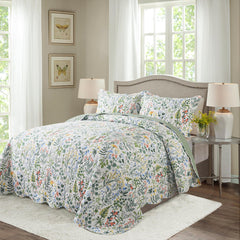 HoneiLife gros plan motif floral rétro apportant style et ambiance apaisante