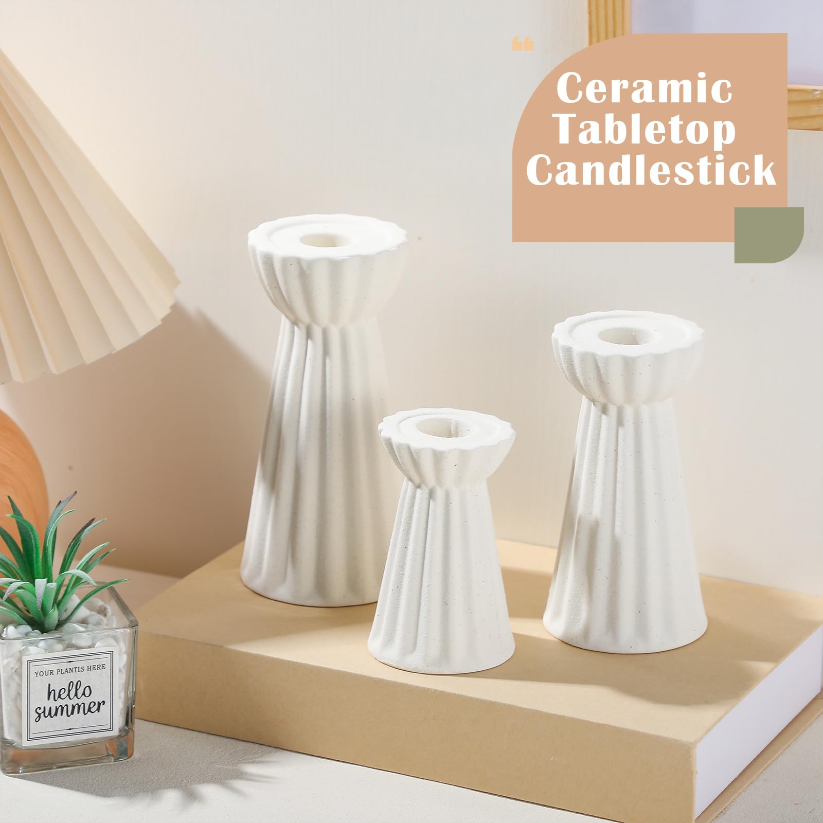 Honeydak bougeoirs avec bougies allumées ambiance tamisée conviviale