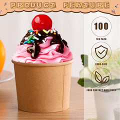 Honeydak gobelet avec cuillère comparaison taille pour portion individuelle