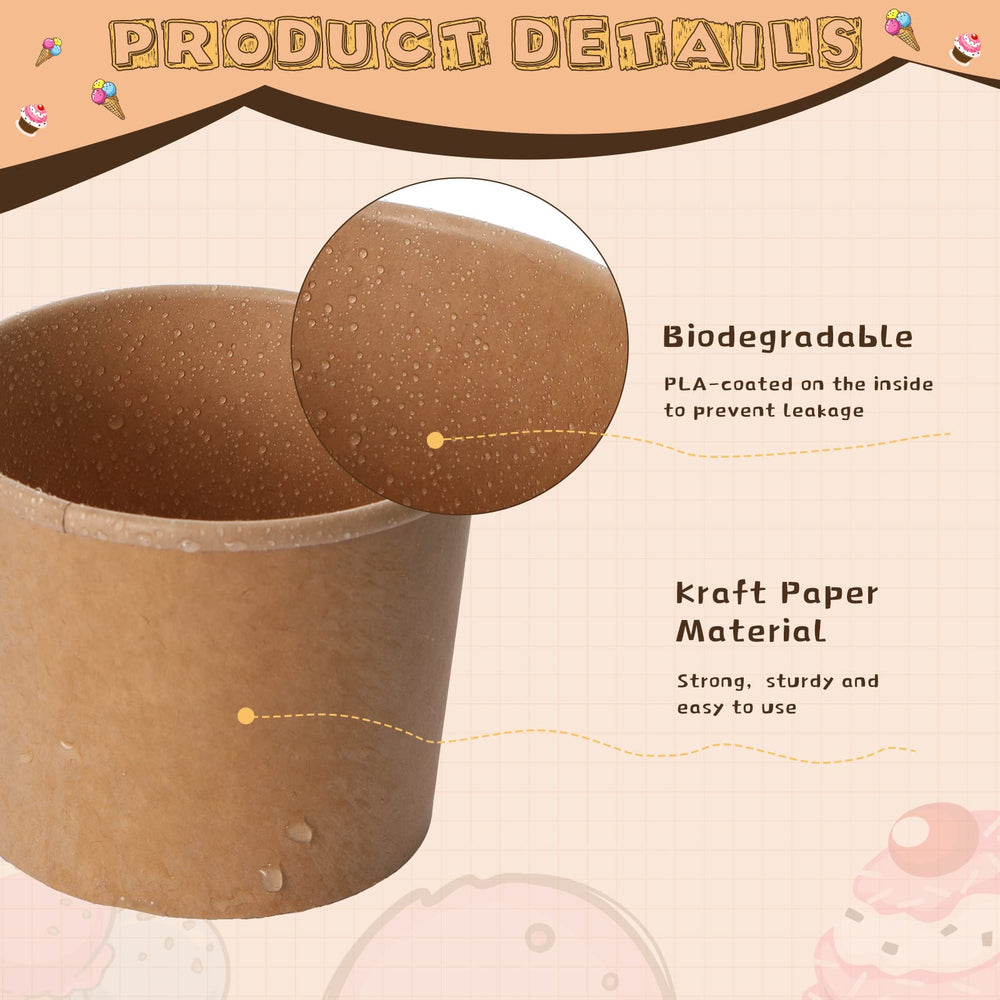 Honeydak gobelet en usage service glace démontrant praticité et propreté