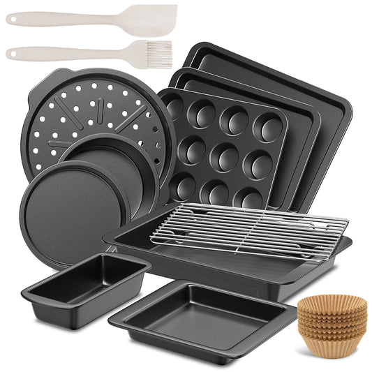 HONGBAKE ensemble devant montrant tous les moules et accessoires, polyvalence garantie