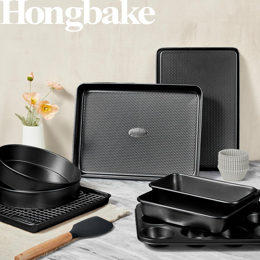 HONGBAKE gros plan texture diamant pour cuisson uniforme