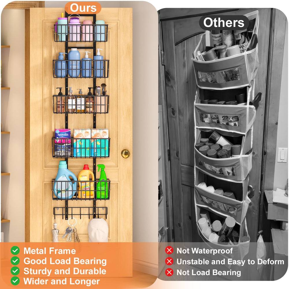 Hongtamoya paniers réglables illustrant modularité pour objets de différentes hauteurs