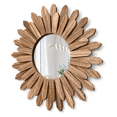 Honiway miroir face entière montré au mur donnant un point focal décoratif