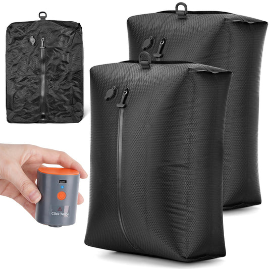 HONKID vue avant du sac montrant design compact et gain de place