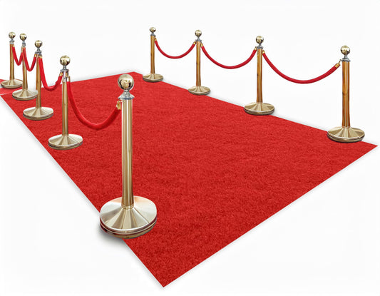 HONKKTHY face avant du tapis rouge montrant la couleur et l'aspect luxueux