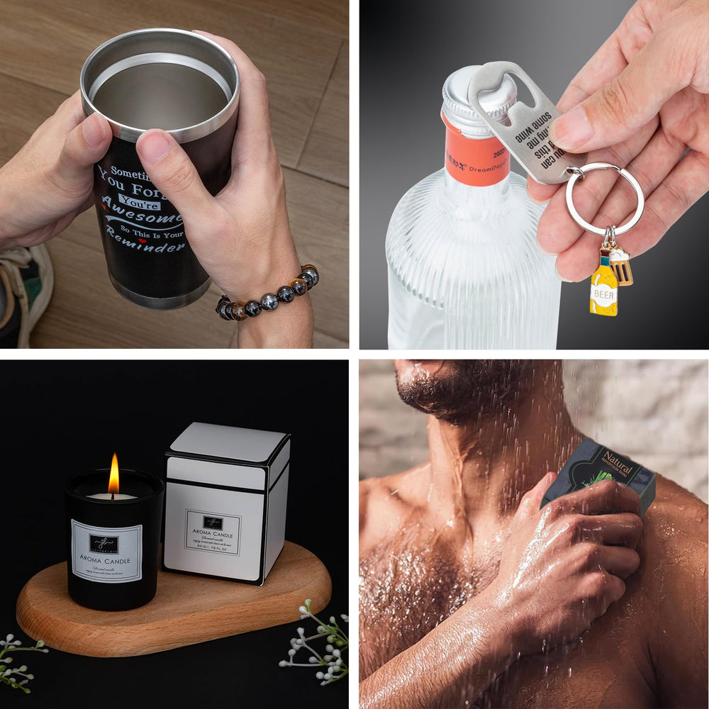 Honxicur boîte cadeau fermée, emballage élégant prêt à offrir pour occasions