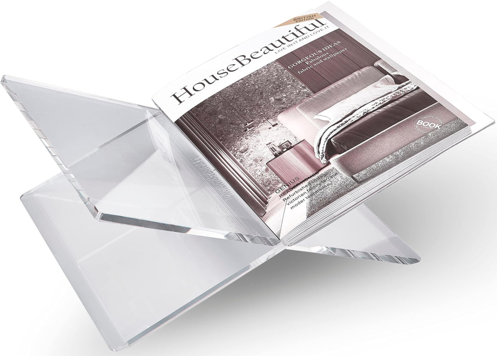 Honygebia vue frontale du porte-livres montrant maintien net