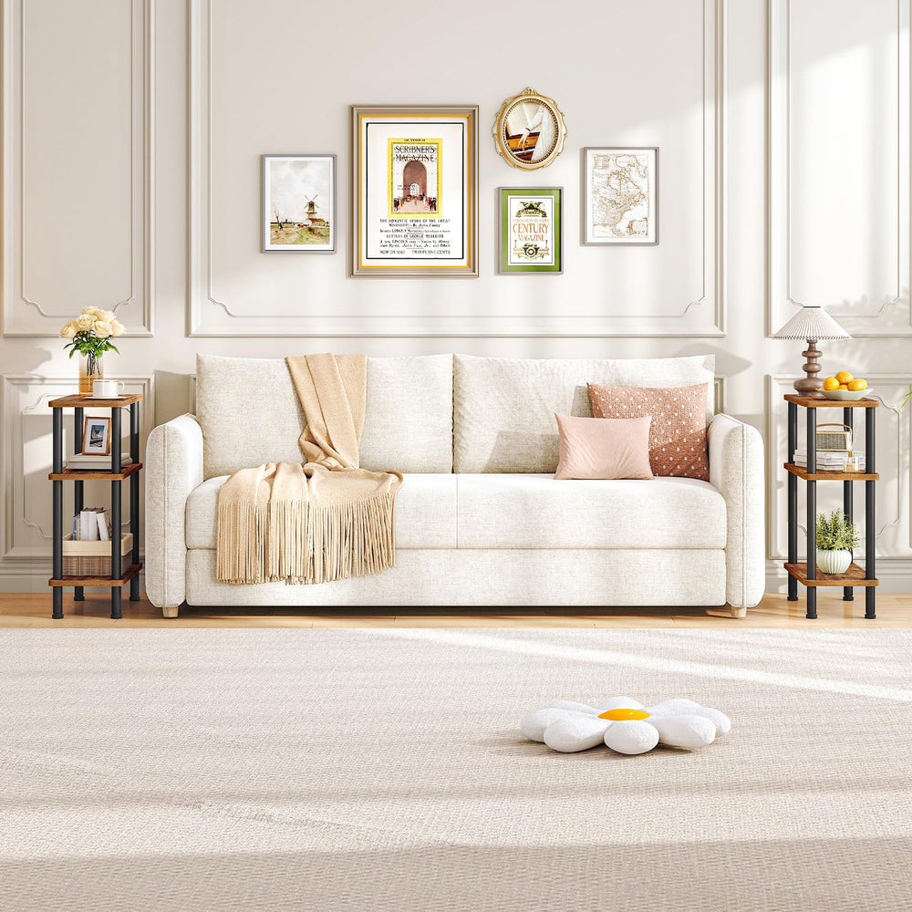 HOOBRO comparaison échelle montrant dimensions compactes et utilisation optimale