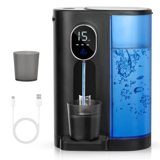 Hoofun face avant distributeur noir montrant design compact et gain de place