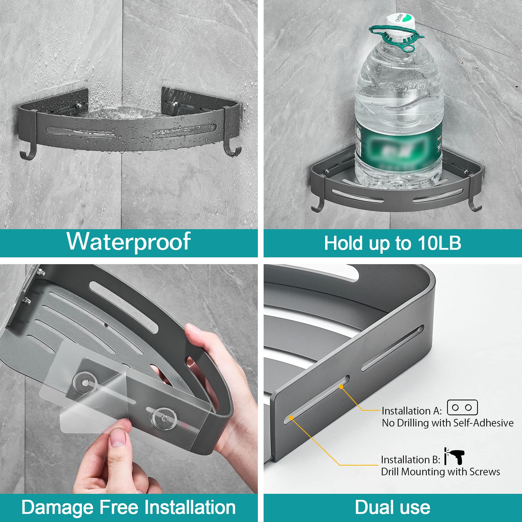 Hoomtaook gros plan aluminium ventilé illustrant drainage rapide et résistance à la corrosion