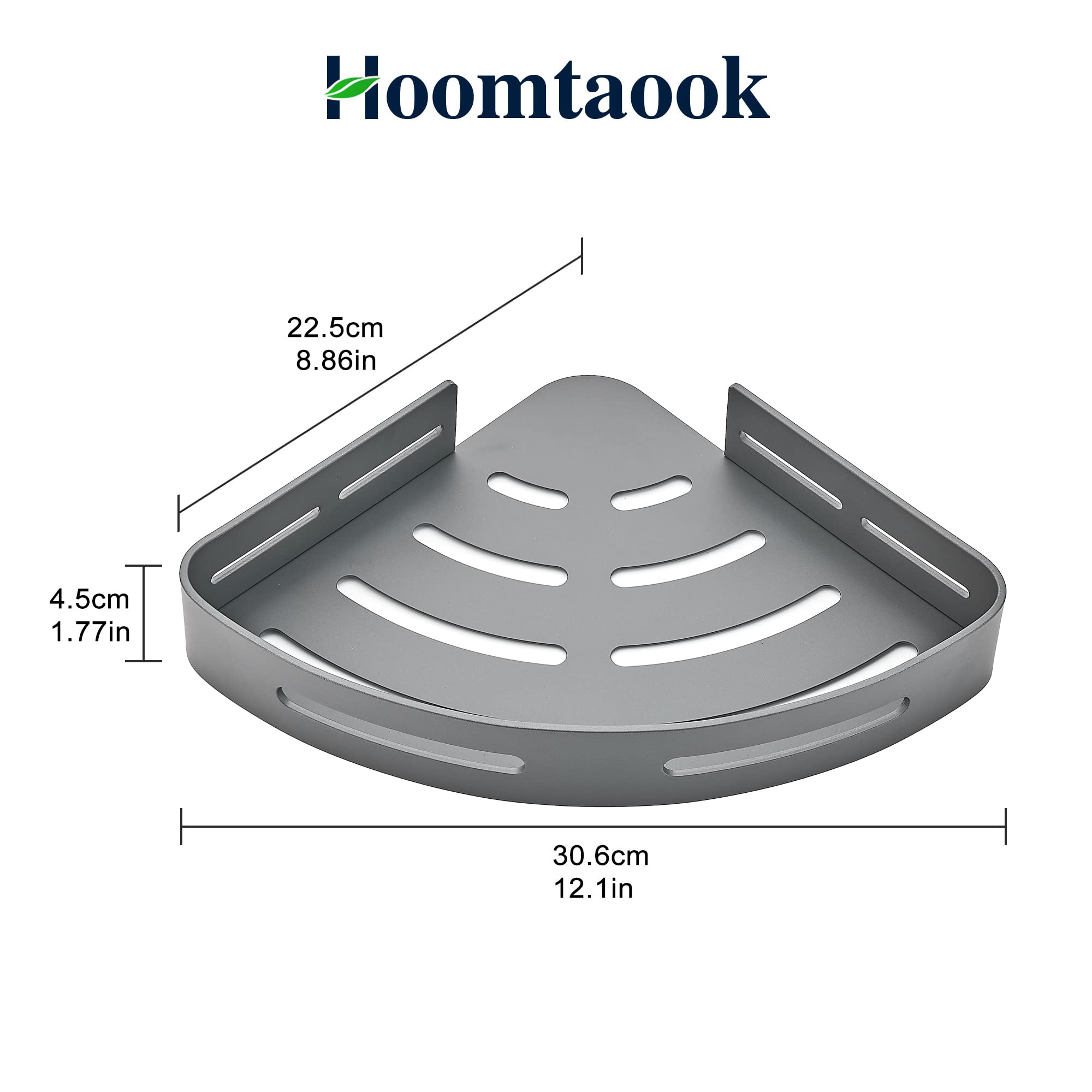 Hoomtaook comparaison taille avec flacon montrant capacité et gain d'espace clair
