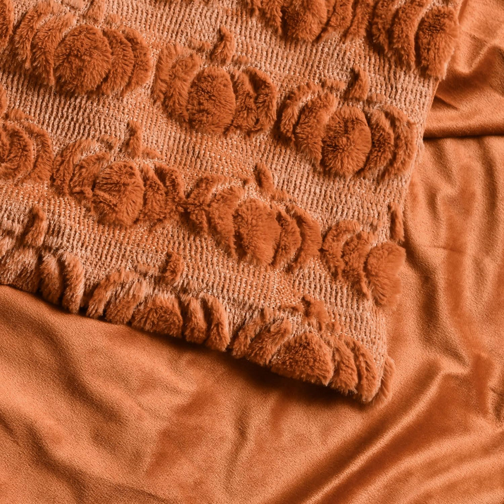 Horaldaily plaid plié dans sac montrant portabilité pratique pour voyage