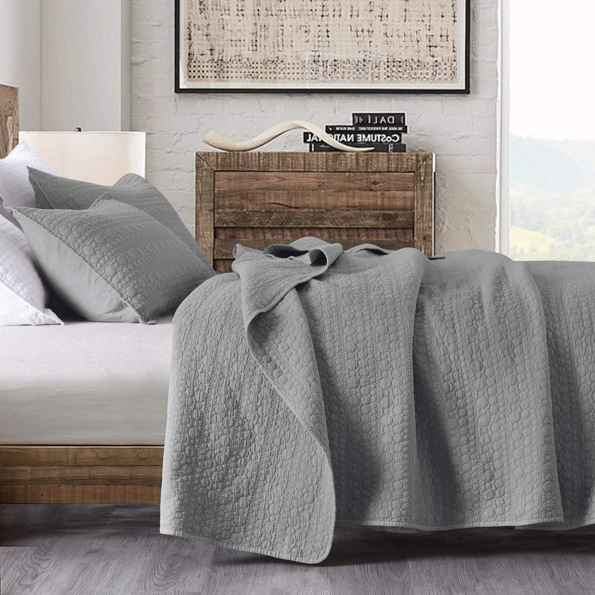 HORIMOTE HOME couette face king taille généreuse et finition élégante
