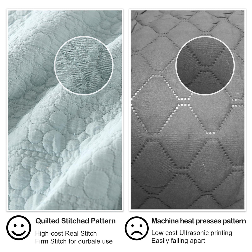 HORIMOTE HOME comparaison dimensions sur lit king, montre la couverture king fit
