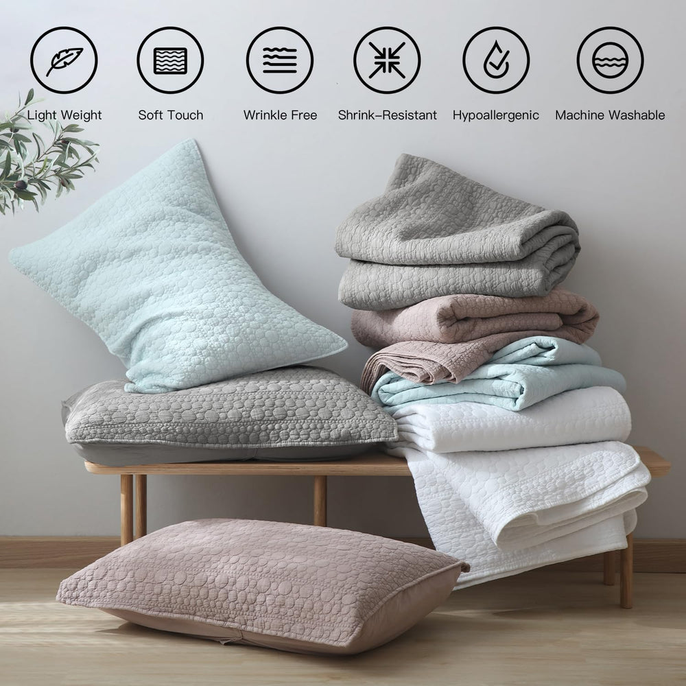 HORIMOTE HOME close-up microfibre pré-lavée, douceur visible et confort immédiat