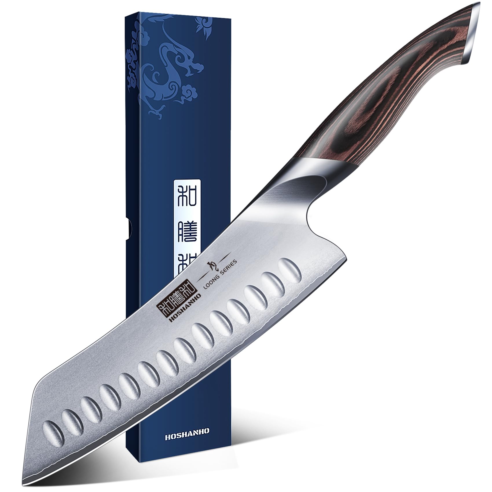 HOSHANHO face du couteau dans son coffret, cadeau élégant et soigné